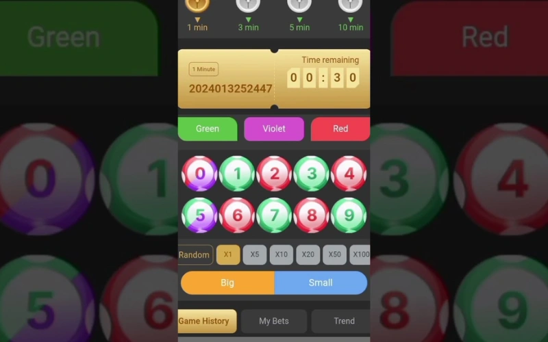 color prediction game download​ at RXCE App body image